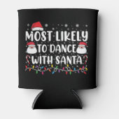 サンタファミリーのクリスマスで踊りそうだ 缶クーラー (正面)