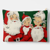 サンタファミリークリスマス アクセサリーポーチ (裏面)