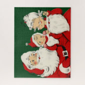 サンタファミリークリスマス ジグソーパズル (縦)