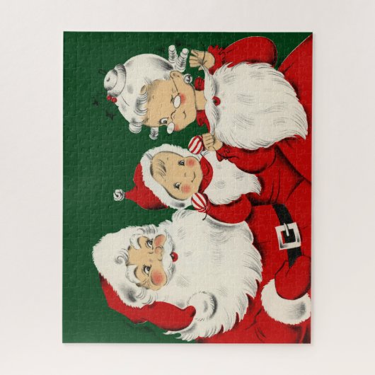サンタファミリークリスマス ジグソーパズル (縦)