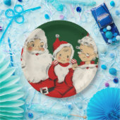 サンタファミリークリスマス ペーパープレート (パーティー)