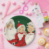 サンタファミリークリスマス ペーパープレート (パーティー)