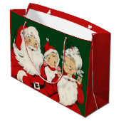 サンタファミリークリスマス ラージペーパーバッグ (裏面アングル)
