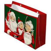 サンタファミリークリスマス ラージペーパーバッグ (正面アングル)