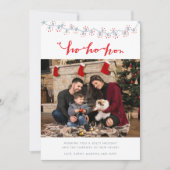 サンタファミリーフォトプライドのクリスマスカード シーズンカード (正面)