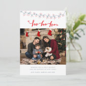 サンタファミリーフォトプライドのクリスマスカード シーズンカード (スタンド正面)