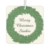 サンタファーティンエアーフレッシュナー カーエアーフレッシュナー (裏面)