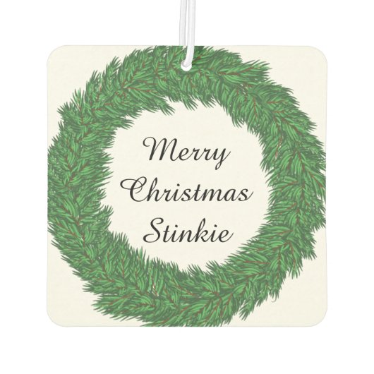 サンタファーティンエアーフレッシュナー カーエアーフレッシュナー (裏面)