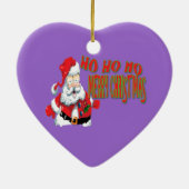 サンタファートオオオオオオーナメント セラミックオーナメント (裏面)