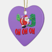 サンタファートオオオオオオーナメント セラミックオーナメント (左)