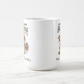 サンタフェおもしろいー魚釣り コーヒーマグカップ (中央)