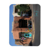 サンタフェお気に入りのニューメキシコの皆さんのカフェ マグネット (縦)