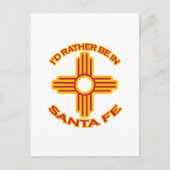 サンタフェにいるほうがいい ポストカード (正面)