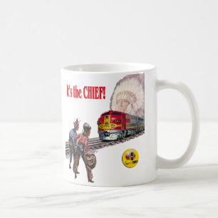 サンタフェによってすごい主な列車のコップ コーヒーマグカップ