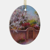 サンタフェのアーチ道 セラミックオーナメント (右)