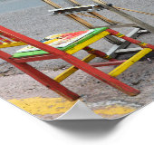 サンタフェのキャニオンロードアーティストチェア ポスター (角)