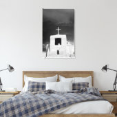 サンタフェのサンミゲル教会の十字架。 キャンバスプリント (インサイチュ (寝室))