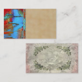 サンタフェのターコイズの地球のセドナの芸術の名刺 名刺 (正面/裏面)