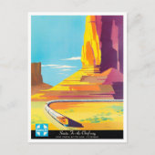サンタフェのチーフウェイのヴィンテージ旅行はがき ポストカード (正面)