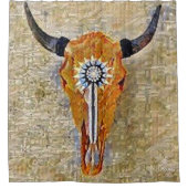 サンタフェのデザイン1 -シャワー・カーテン シャワーカーテン (正面)