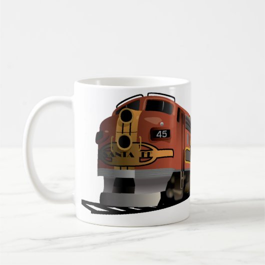 サンタフェのマグ コーヒーマグカップ (左)