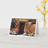 サンタフェの戸口 カード (黄色い花)