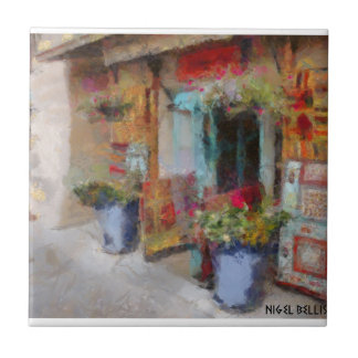 サンタフェの戸口 タイル