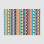 サンタフェの日没の種族の敷物パターン 薄葉紙 (正面)