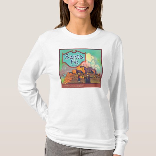 サンタフェオレンジLabelRedlands、カリフォルニア Tシャツ (正面)