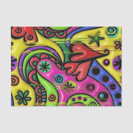 サンタフェスタイルティッシュペーパー 薄葉紙 (正面)