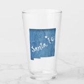 サンタフェニューメキシコウッドグレイン タンブラーグラス (正面)