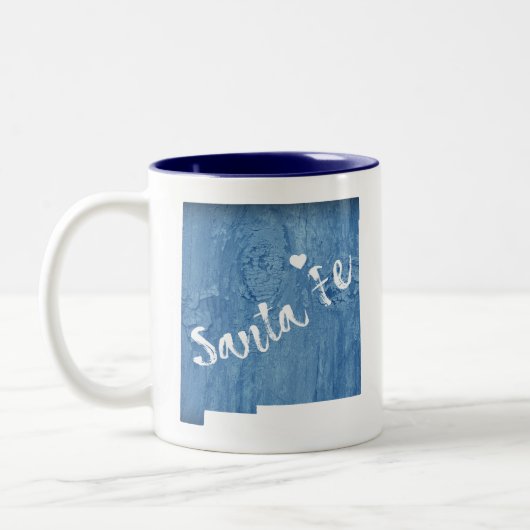 サンタフェニューメキシコウッドグレイン ツートーンマグカップ (左)