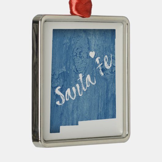 サンタフェニューメキシコウッドグレイン メタルオーナメント (右)