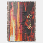 サンタフェニューメキシコサンセット スローブランケット (正面縦)