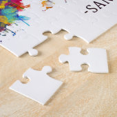 サンタフェニューメキシコスカイライン ジグソーパズル (側面)