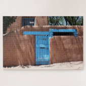 サンタフェニューメキシコブルードアシーニック ジグソーパズル (横)