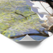 サンタフェニューメキシコ先住民アメリカン像 ポスター (角)