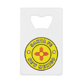 サンタフェニューメキシコ クレジットカード栓抜き (正面)