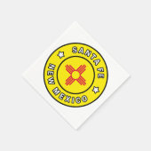 サンタフェニューメキシコ スタンダードカクテルナプキン (角)