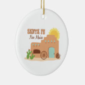 サンタフェニューメキシコ セラミックオーナメント (右)