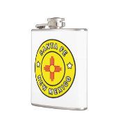 サンタフェニューメキシコ フラスク (左)