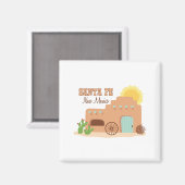 サンタフェニューメキシコ マグネット (正面/裏面)