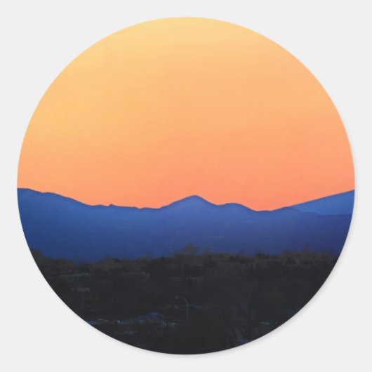 サンタフェニューメキシコ ラウンドシール (正面)