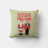 サンタフェロンお気に入りのトランプ共和党員 クッション (正面)