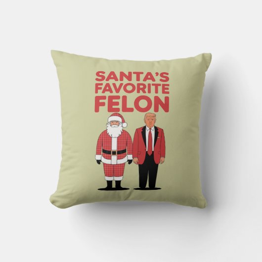 サンタフェロンお気に入りのトランプ共和党員 クッション (正面)