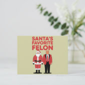 サンタフェロンお気に入りのトランプ共和党員 ポストカード (スタンド正面)