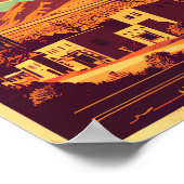 サンタフェヴィンテージアート ポスター (角)