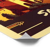 サンタフェヴィンテージ ポスター (角)