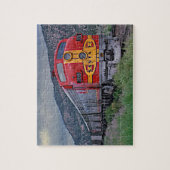 サンタフェ型気動車鉄道機関鉄道 ジグソーパズル (縦)