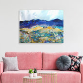 サンタフェ威厳があるイン キャンバスプリント (インサイチュ (リビング))